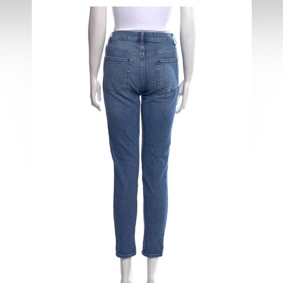 Reformation Mid-Rise Straight Leg Jeans - Picture 3 of 3